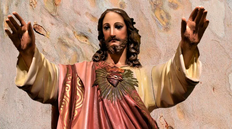 Sagrado Corazón de Jesús. Crédito: Pixabay