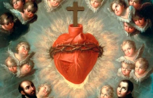 Sagrado Corazón de Jesús. Crédito: Dominio Público.