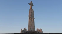 Monumento al Sagrado Corazu00f3n de Jesu00fas en el Cerro de los u00c1ngeles. Foto: Cathopic. 