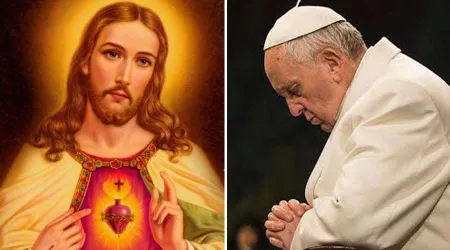 ¿Sufres por tus pecados? El Papa te dice esto en el día del Sagrado Corazón de Jesús