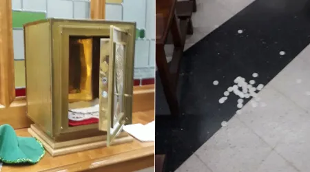 Profanan sagrario y atacan con pintura tres iglesias en Argentina