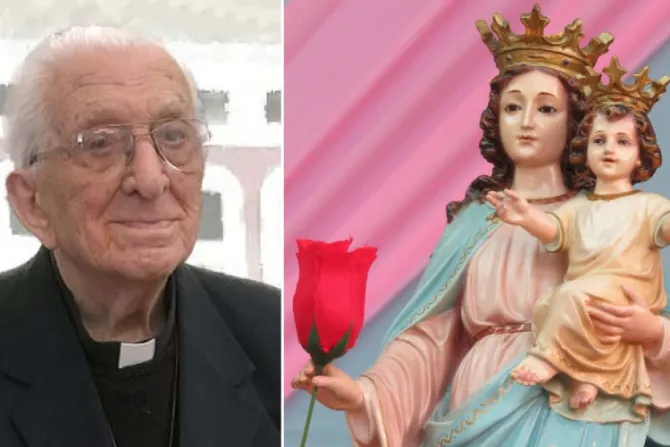 El sacerdote salesiano más anciano del mundo comparte su secreto para vivir 105 años