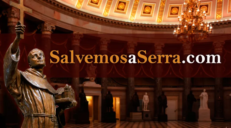 ¡Salvemos a Serra! El Papa lo canonizará pero lo quieren fuera del Capitolio de EEUU