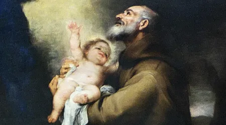 Este es el santo feliz que recibió al Niño Jesús de manos de la Virgen María