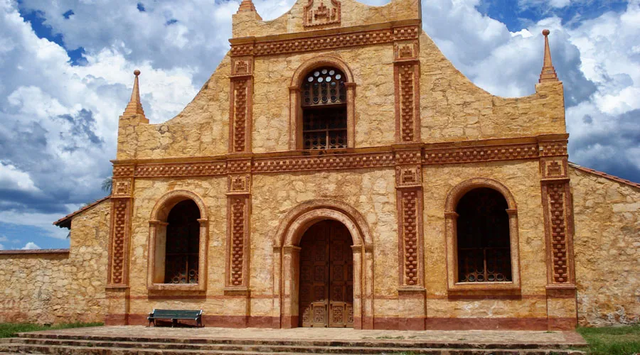 Iglesia San José de Chiquitos. Crédito: Wikipedia (CC BY-SA 3.0).