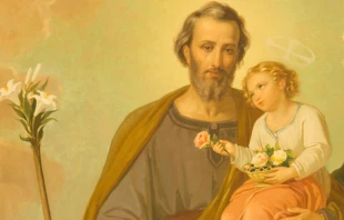 San Josu00e9 y el Niu00f1o Jesu00fas. Cru00e9dito: Shutterstock 