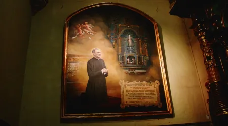 Sacan cuadro de San Josemaría Escrivá de la Catedral de Lima en la víspera de su fiesta