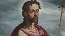 Fragmento del cuadro de San Juan Bautista. Foto: Museo del Prado