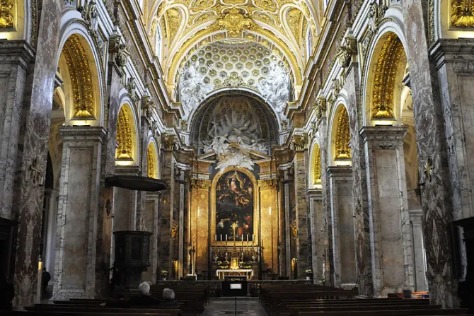 Así es la iglesia de San Luis de los Franceses en Roma 