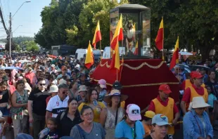 Miles de fieles se congregaron en Yumbel para celebrar a San Sebastián. Crédito: Conferencia Episcopal de Chile 