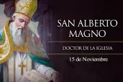 Cada 15 de noviembre se celebra a San Alberto Magno, Doctor de la Iglesia Católica