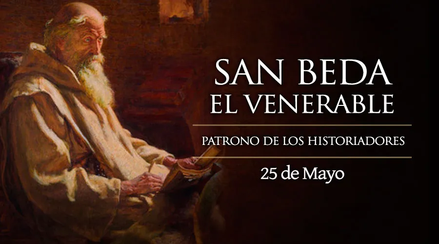 Cada 25 de mayo celebramos a San Beda, cuyas homilías inspiraron el lema del Papa Francisco