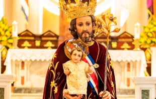 La imagen de San Josu00e9 en la Catedral de San Josu00e9 en Costa Rica. Cru00e9dito: Arquidiu00f3cesis de San Josu00e9 
