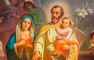 San Josu00e9, la Virgen Maru00eda y el Niu00f1o Jesu00fas. Cru00e9dito: Arzobispado de Piura 