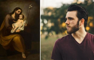 San Josu00e9 (izquierda) / Cru00e9dito: Dominio Pu00fablico y Unsplash 