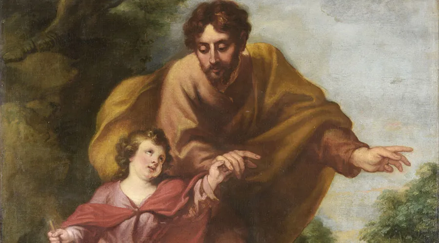 Pintura de San José y el Niño Jesús de Bartolomé Esteban Murillo. Créditos: Dominio Público