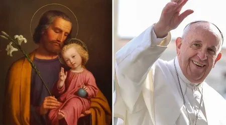 Papa Francisco anima a elegir a San José como guía en los momentos de dificultad