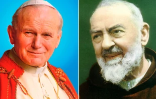 San Juan Pablo II / San Pu00edo de Pietrelcina. 