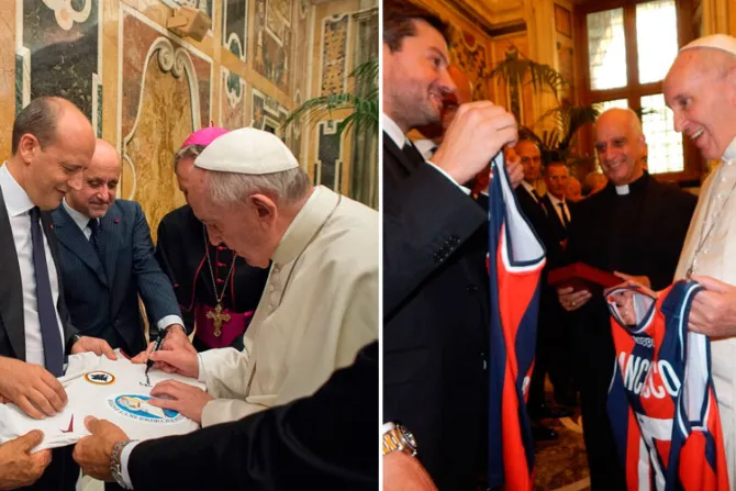 El Papa recibe al San Lorenzo y la Roma: Jugarán por damnificados de terremoto en Italia
