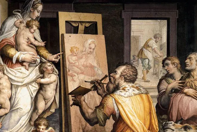 ¿San Lucas pintó el primer retrato de la Virgen María?