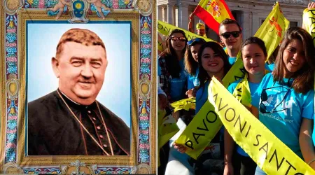 Emoción y alegría entre peregrinos españoles por canonización de San Manuel González