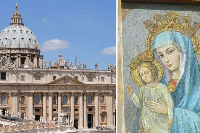 Así se celebrará el mes mariano en la Basílica de San Pedro en el Vaticano