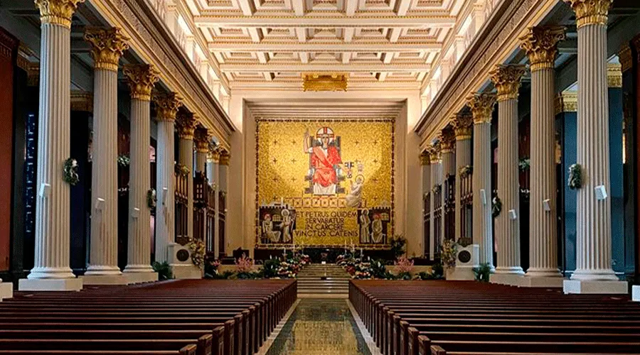 Interior de la Catedral de San Pedro en Cadenas / Crédito: Facebook de Cathedral Basilica of Saint Peter in Chains