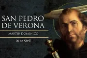 Cada 06 de abril celebramos a san Pedro de Verona, asesinado por defender la verdad