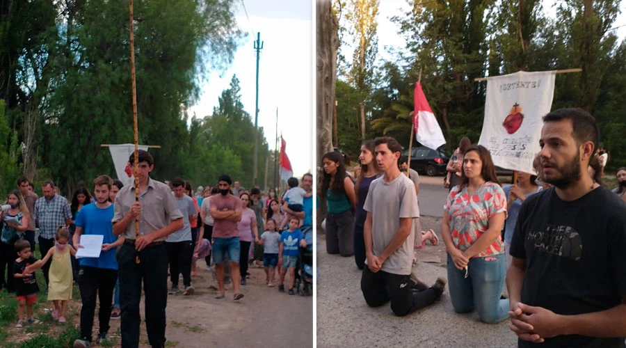 Los fieles de San Rafael participan en el Vía Crucis el 27 de noviembre por el cierre del Seminario. ?w=200&h=150