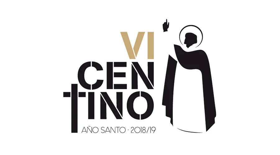 Logotipo de las celebraciones del Año Santo Jubilar Vicentino. Foto: Archivalencia.