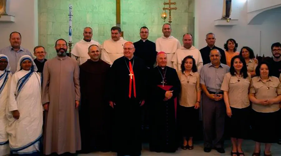 Cardenal Leonardo Sandri durante su visita a Bagdad (Irak) / Foto: L'Osservatore Romano?w=200&h=150