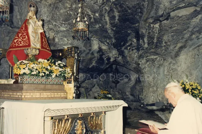 San Juan Pablo II visitó este santuario hace 30 años y pidió esto a la Virgen