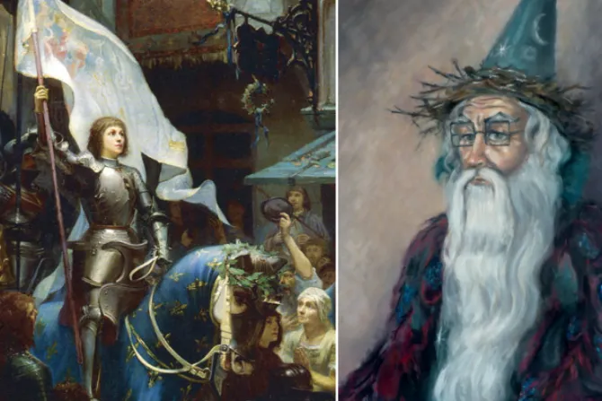 ¿Se cumplió la “profecía” del mago Merlín en Santa Juana de Arco?