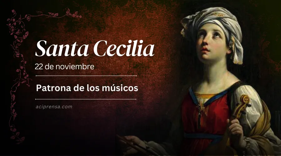Cada 22 de noviembre se celebra a Santa Cecilia, patrona de los músicos y los poetas