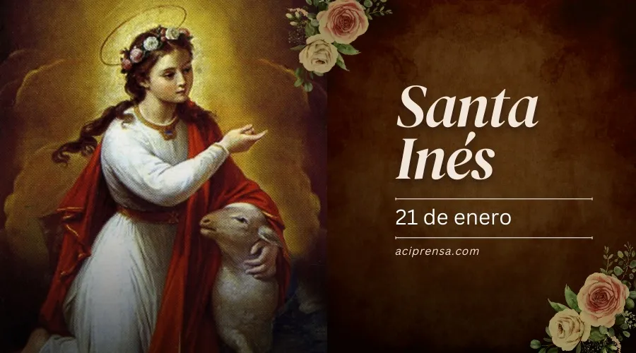 Cada 21 de enero es la fiesta de Santa Inés, patrona de las jóvenes, de las novias y de la pureza