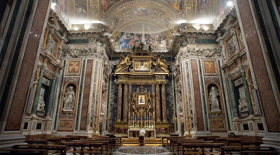 Interior de la Basílica Santa María la Mayor / Crédito: Vatican Media