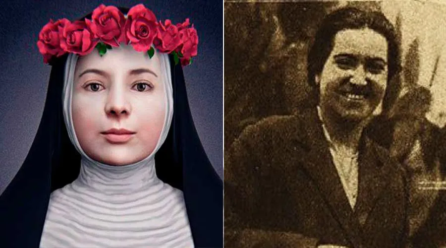 Santa Rosa de Lima y Gabriela Mistral. Fotos: dominio público?w=200&h=150