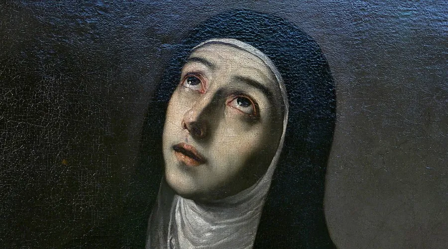 Detalle del cuadro de Santa Teresa de Jesús obra de José de Ribera. Crédito: José Luis Filpo Cabana (CC BY 3.0)?w=200&h=150