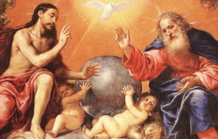 La Santu00edsima Trinidad. Cru00e9dito: Dominio Pu00fablico - Wikipedia 