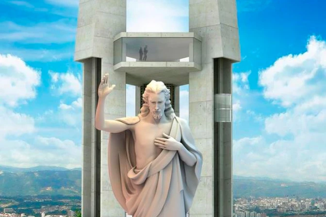 Ordenan cambiar nombre “Santísimo” de imagen de Cristo más alta de Colombia