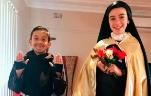 Niños disfrazados de santos. Crédito: Arquidiócesis Católica de Sydney 