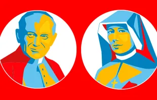 San Juan Pablo II y Santa Faustina Kowalska / Sitio oficial de la JMJ  