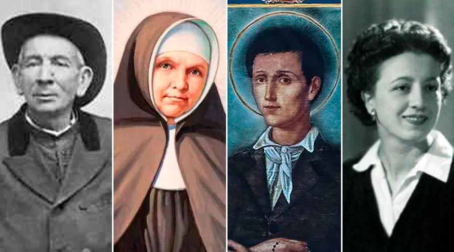 Santo Cura Brochero, Santa María Caterina Kasper, San Nunzio Sulprizio y Beata Benedetta Bianchi Porro