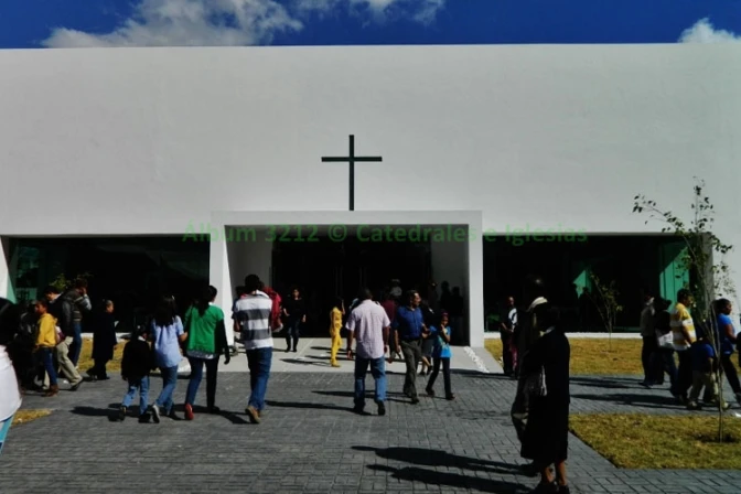 [FOTOS] Santuario Guadalupano en Puebla está construido al 40 por ciento