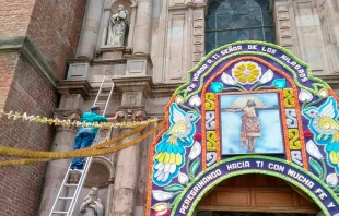 Fachada del Santuario del Seu00f1or de los Milagros en la Diu00f3cesis de Zamora, estado de Michoacu00e1n. Cru00e9dito: Parroquia Santuario Seu00f1or de los Milagros 