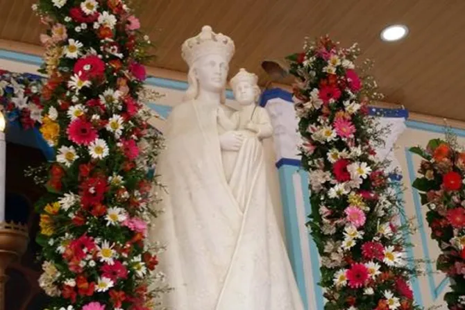 María nunca olvida a sus hijos que sufren, dice Papa Francisco en Sri Lanka