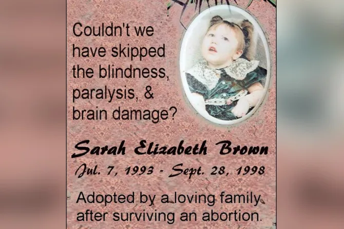 El trágico caso de Sarah, la bebé que murió tras un aborto… de cinco años