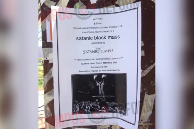 Harvard permitirá una “misa negra satánica” en sus instalaciones