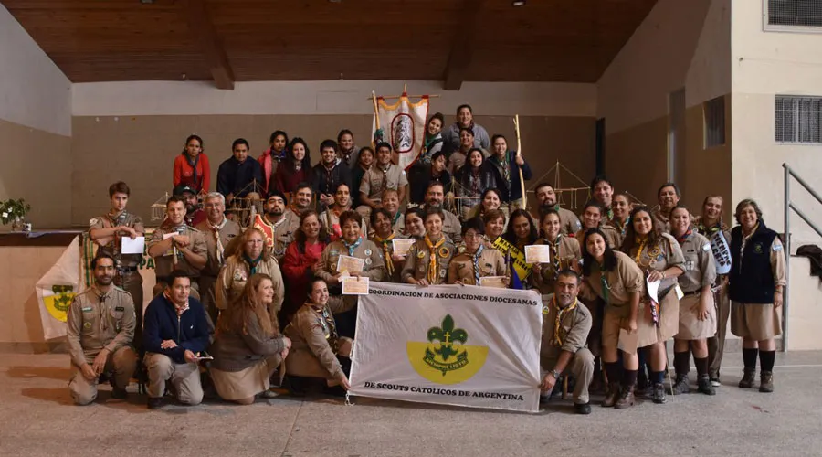 Coordinación de Asociaciones Diocesanas de Scouts Católicos de la Argentina. Foto: Facebook Cadisca