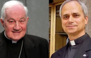 El Cardenal Marc Ouellet / Mons. Robert Francis Prevost. Cru00e9dito: ACI Prensa/ Frayjhonattan, (CC BY-SA 4.0) Wikimedia Commons 